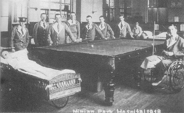 Ninian Park as a Hospital during World War 1